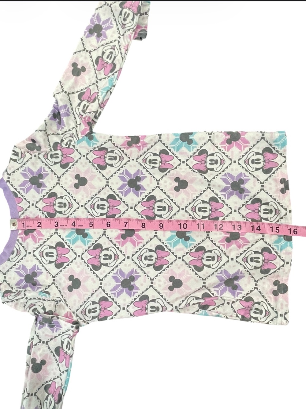 Cuddl Duds Minnie Mouse Layering Set in Pink, Purple & Teal - Picture 7 of 9